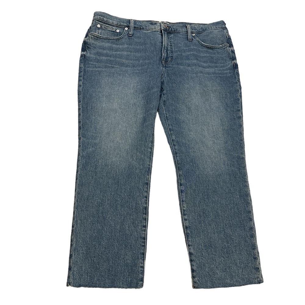 Madewell Mid Rise Perfect Vintage Jean Blue Size 32P